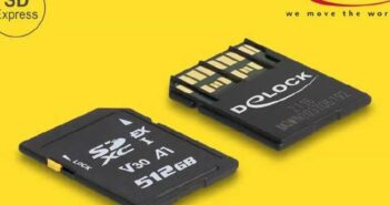 Delock SD Express Speicherkarte 512 GB: Übertragungsgeschwindigkeiten von mehr als 800 MB/s ( Foto: Tragant Handels- und Beteiligungs GmbH)