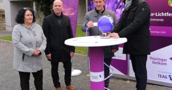 Thüringer Netkom schafft moderne Infrastruktur für schnelles Internet in Sömmerda Erfolgreicher Glasfaserausbau in Weißensee bringt schnelles (Foto: TEAG Thüringer Energie AG)