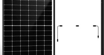 Effiziente Stromerzeugung mit dem Solarmodul DAH Solar (Foto: PEARL GmbH / www.pearl.de)