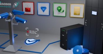 Nahtlose Integration in Überwachungssysteme dank APIs für optische Archive Optische Blu-ray-Archive senken Kosten und sichern Petabyte Videodaten (Foto: INCOM Storage GmbH)