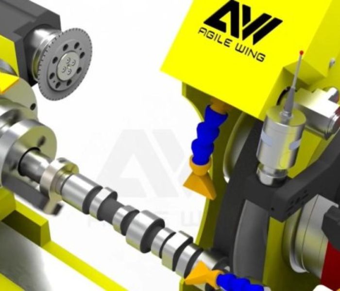 Maschine in Betrieb (Foto: NUM AG)