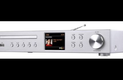 Kompakter IRS-825 Receiver vereint Internetradio, CD, Bluetooth und (Foto: PEARL GmbH)