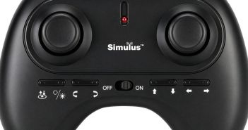 Simulus GH-740 Mini-Kampfjet-Drohne mit RGB-LEDs für beeindruckende Flugshows (Foto: PEARL GmbH)